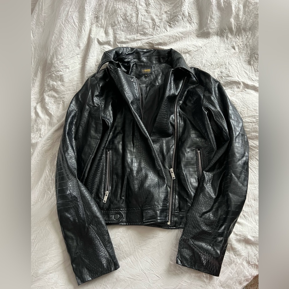 Leather Jacket - Large